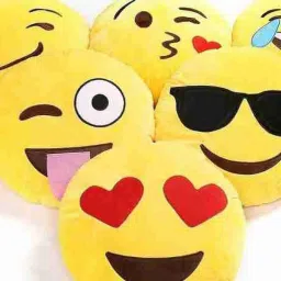 Microfibre Smiley Cushion Pack of 5-image-19