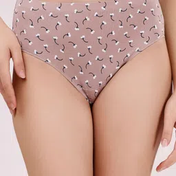 Soie 3 Pcs Printed Basic Briefs-3FCB-30-4 MULTI PACK-B image 3