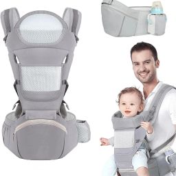 Baby Carrier Hip Seat Waist Stool for Newborn to Toddler with Adjustable Strap Baby Carrier-image-32