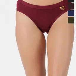 HAP Pack Of 10 Pure Cotton Briefs Plainpantycombo2-$P-image-68