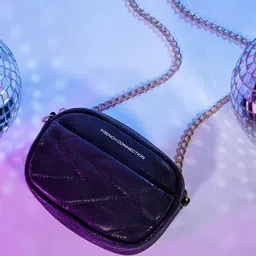 French Connection Embellished Structured Sling Bag-51