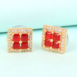 Missmister Gold-Plated Brass Earrings-image-96