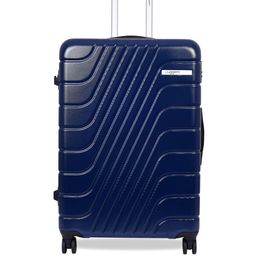 Luggero Textured Hard-Sided Large Trolley Bag-25