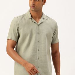 Integriti Pure Cotton Waffle Casual Shirt-image-69