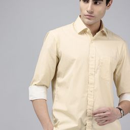ColorPlus Floral Printed Pure Cotton Casual Shirt-image-30