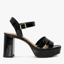 Women Molten Block Heeled Sandals-image-49