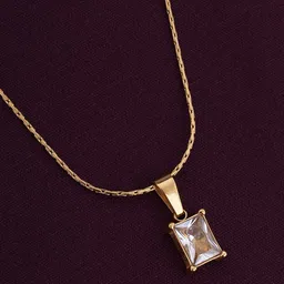 PALMONAS Gold-Plated Silver Necklace image 2