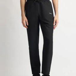Reebok Black Regular Fit Sports Trackpants-image-69