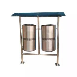 MOFNA 40 L Silver Stainless Steel Open Top Dustbin 12x24 Inch, MSS729-image-10