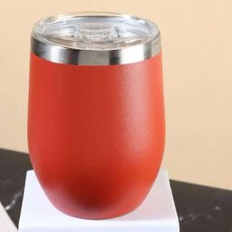 Smokey Cocktail Orange Stainless Steel Double Wall Vacuum Insulated Mug (340ml)-image-86