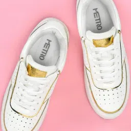 Metro Women's White Sneakers-picture-17