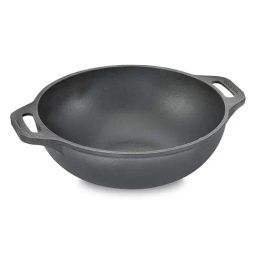 Prestige Black Cast Iron 260 mm Kadai (3250 ml) - Set of 1-image-64