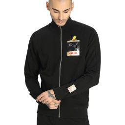 Puma Black Mock Collar Sweatshirt-image-48