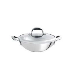Meyer Select Stainless Steel Kadai 24cm (Induction & Gas Compatible)-image-99