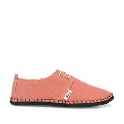 Shences Men's Pink Derby Shoes-image-23