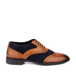 La Botte Men's Tan Oxford Shoes-picture-49