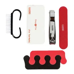GUBB Pedicure Kit - Nail Clipper, Nail Buffer, Nail Filer, Nail Brush & Toe Separators-24