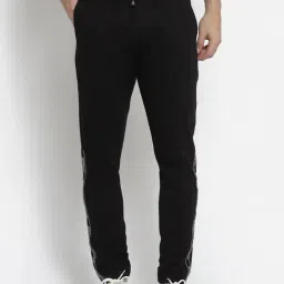 Club York Black Regular Fit Trackpants-image-16