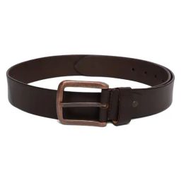 Cantabil Brown Textured Casual Leather Belt for Men-image-63