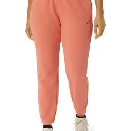 Asics Pink Mid Rise Sports Track Pants-image-85