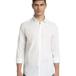 Simon Carter London White Slim Fit Shirt-image-24
