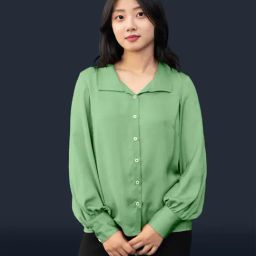 Zink London Mint Green Regular Fit Shirt-image-91