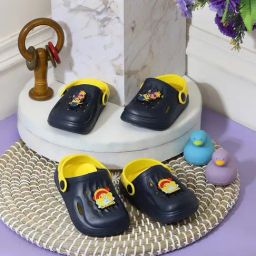 Truffle Collection Boys Blue & Yellow Clogs-image-75