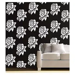 Kayra Decor White Rose 16x24 Inch Wall Design Stencil Painting KHS272-image-5