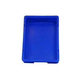 Alkon 8 Ltr 400X300X100 mm Blue Plastic Crate 43100 CC-17