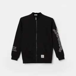 Fame Forever by Lifestyle Kids Black Regular Fit Sweatshirt-picture-21