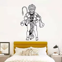 Kayra Decor Hanuman 16x24 Inch Wall Design Stencil Painting KHS704-image-87