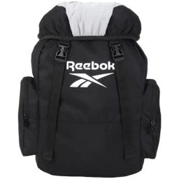 Reebok Black Polyester Solid Backpack-24