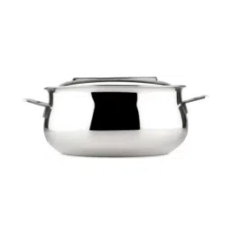 FnS Monja Silver Stainless Steel Casserole With Lid (2.2 L)-image-65