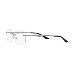 Ray-Ban Core Grey Rectangular Unisex Eye Frame image 4