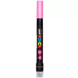 Uni Posca PCF-350 13 mm Ultra-Fine Tip Pink Ink Water Based Posca Marking Brush (Pack of 5 Pcs)-20