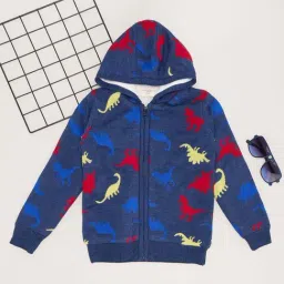Pantaloons Junior Boys Naval Academy Printed Full Sleeves Sweaters & Cardigans-image-4