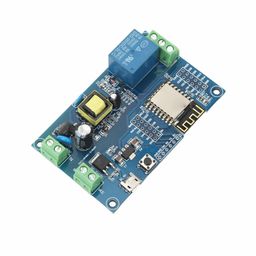 AC90-250V ESP8266, Wireless WIFI Relay, Module 1 Channel ESP-12F Wifi Development Board AC/DC 5V/7-28V/5-80V Power Supply - RS3403AC90-250V ESP8266, Wireless WIFI Relay, Module 1 Channel ESP-12F Wifi Development Board AC/DC 5V/7-28V/5-80V Power Supply - RS3403-14