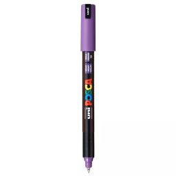 Uni Posca PC-1MR 0.7 mm Extra Fine Tip Violet Ink Paint Marker (Pack of 6 Pcs)-25