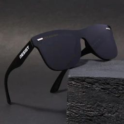 Resist Eyewear Black Wayfarer Unisex Sunglasses-42