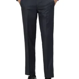 Metal Blue Slim Fit Trousers-picture-21