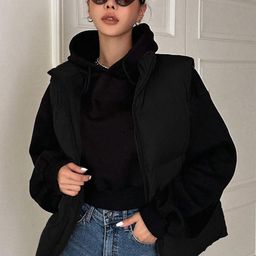 Kotty Women Insulator Crop Puffer Jacket-image-94