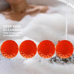 GROOVY Set Of 4 Asparagus Aura Vitamin C Bath Bar - 100 g Each image 3