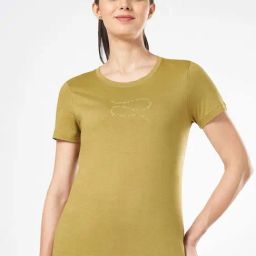 Ajile by Pantaloons Olive Cotton Printed T-Shirt-picture-30