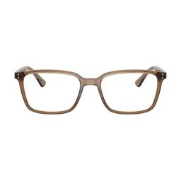 Ray-Ban Core Brown Rectangular Unisex Eye Frame image 2