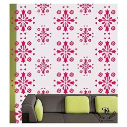Kayra Decor Floral 16x24 Inch Wall Design Stencil Painting KHS262-image-80