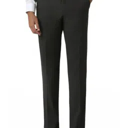 Van Heusen Grey Regular Fit Trousers-image-29