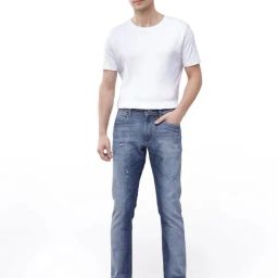 Rare Rabbit Blue Slim Fit Fit Solid Jeans-image-42