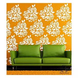 Kayra Decor Rose 16x24 Inch Wall Design Stencil Painting KHS349-image-13