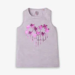 Ed-a-Mamma Kids Lavender Embroidered T-Shirt-image-40