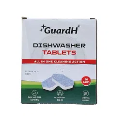 GuardH Dishwasher Tablet All in One Cleaning Action for Complete Dishwashing (Pack of 30 Tablets)-2